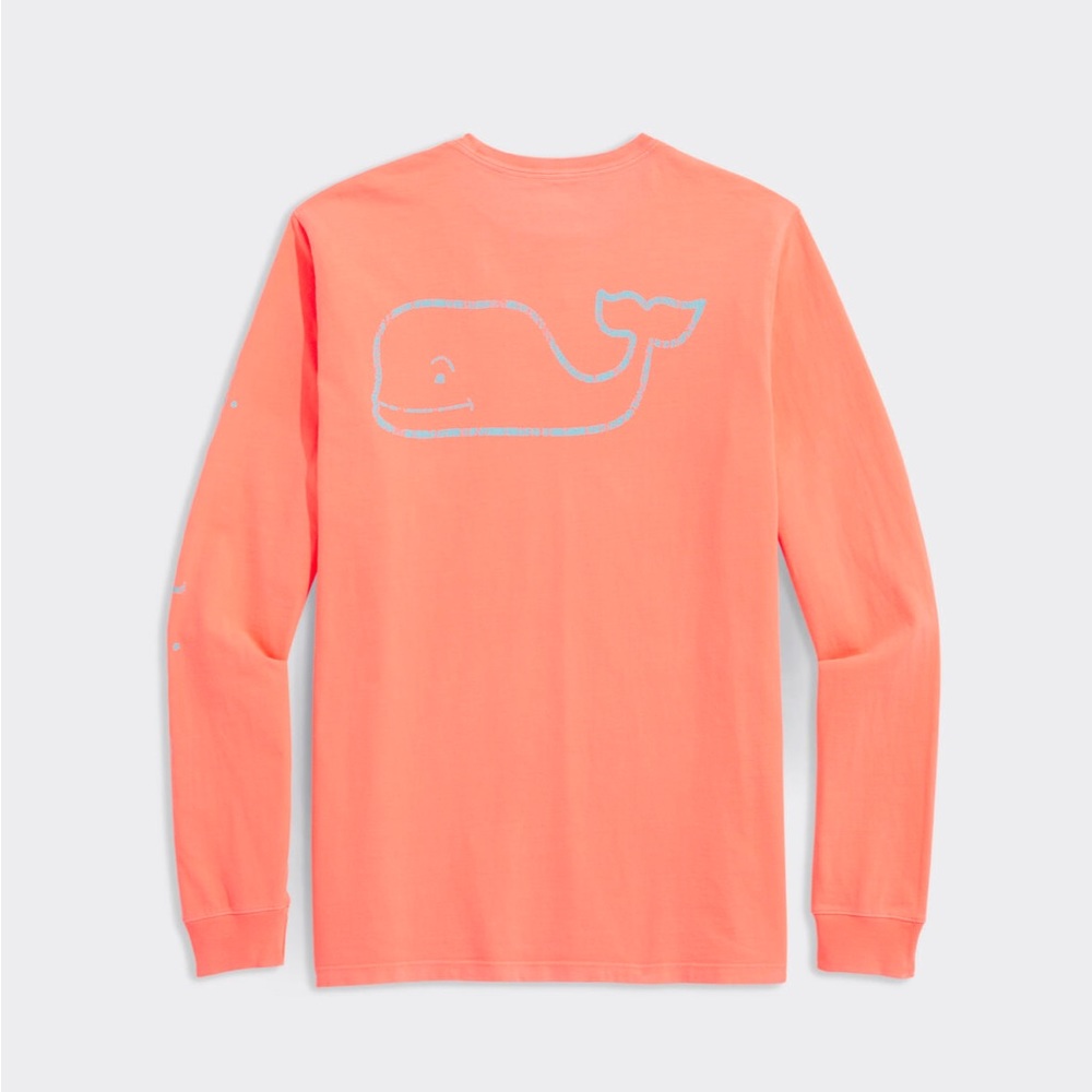 Vintage Whale Long-Sleeve performance Tee